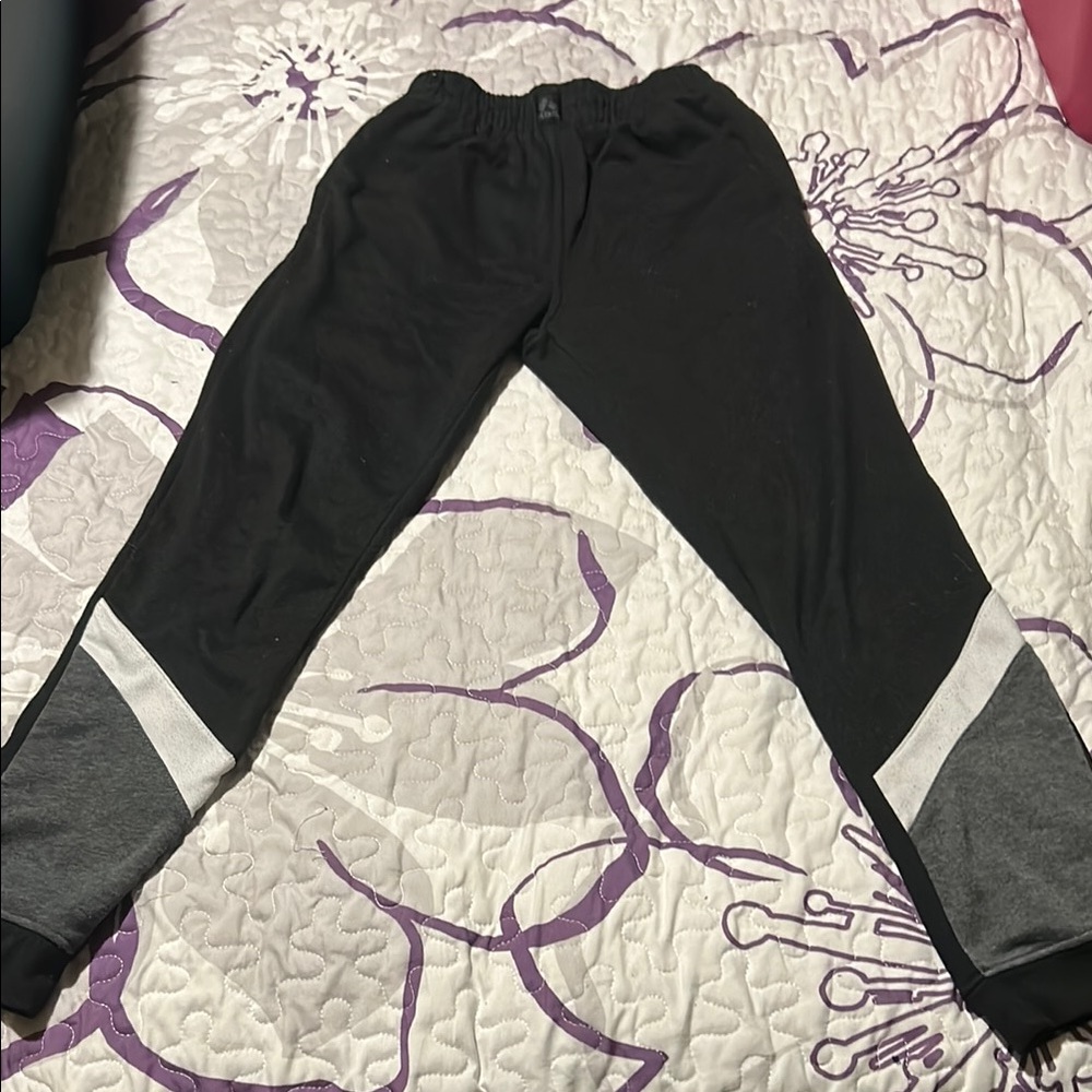 Stylish Black and Gray Joggers